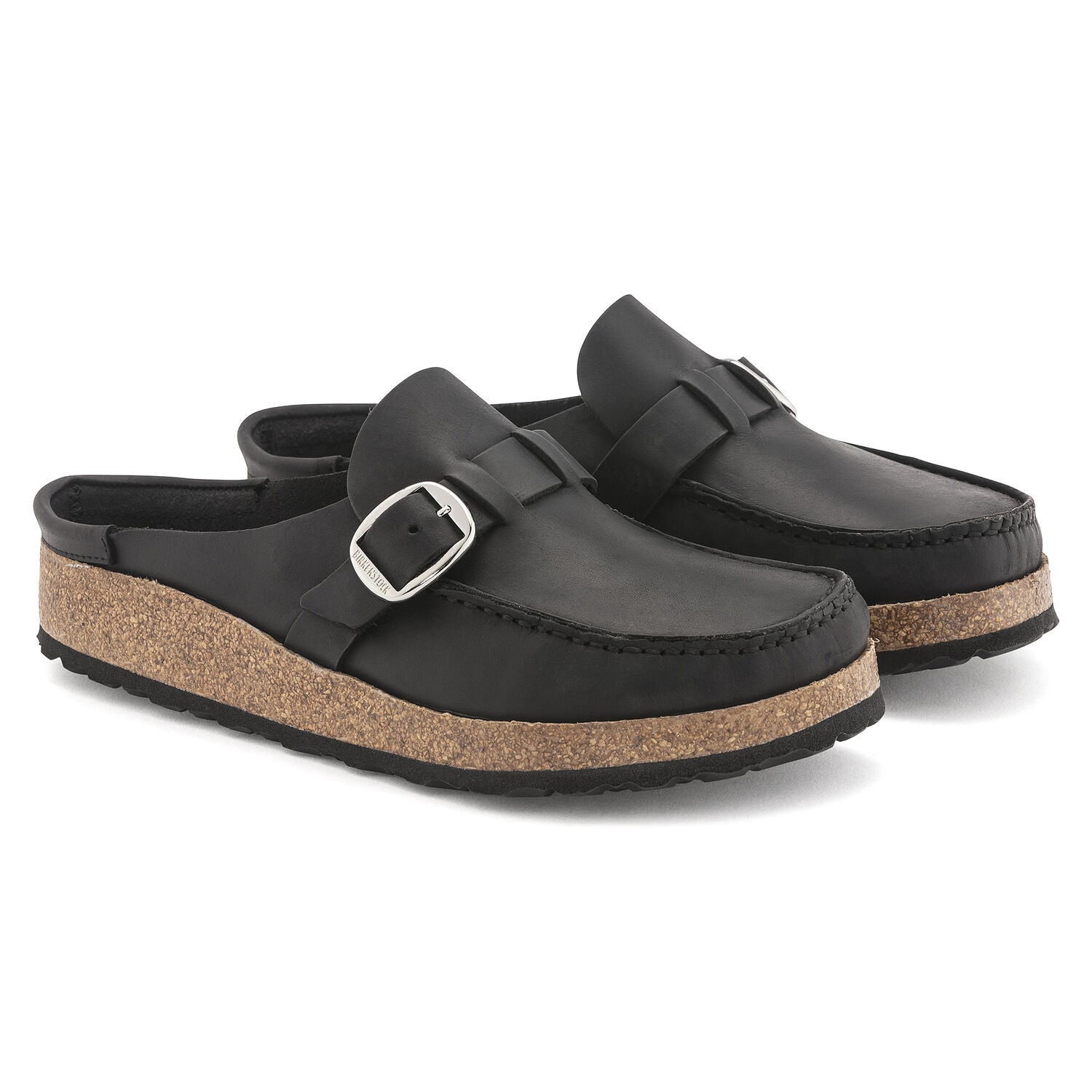 Buckley Oiled Leather Narrow - Black