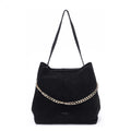 Chiara Suede W. Gold - Black
