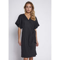 Esi Wrap Dress - Svart