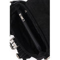 Honey Buckle Suede - Black
