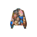 Gathered Long Sleeve Top - Aquarelle Garden