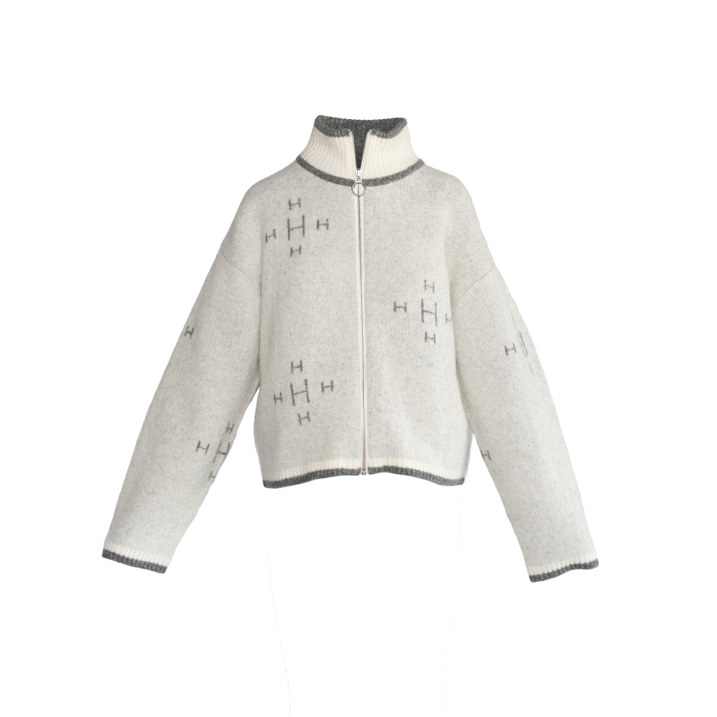 Iben Zip Jacket - White Alyssum