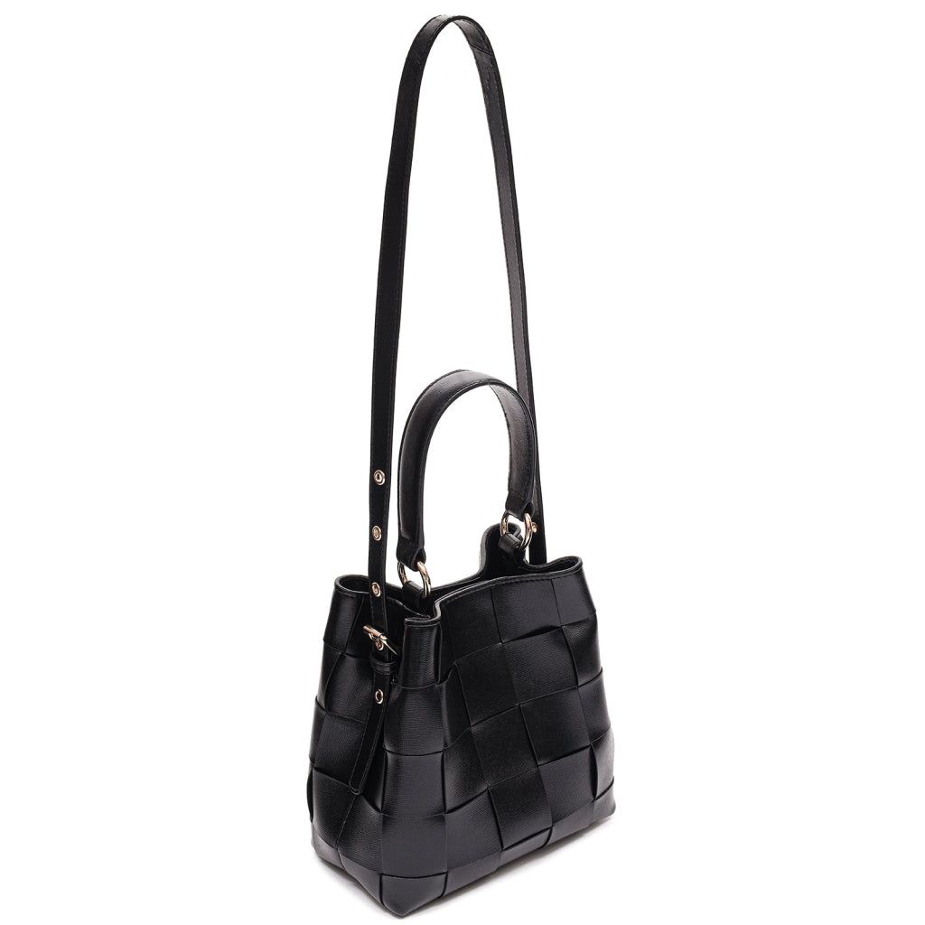 Small Chiara Braided Florence W. Gold - Black