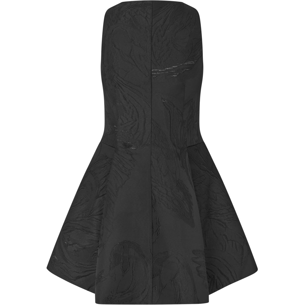 Button-Up Mini Dress - Swans