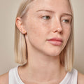 Enamel Dot Stud - Orange