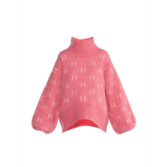 Fam Short Sweater - Chateau Rose