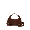 Núnoo Dandy Fringe Suede - Mörkbrun med guld