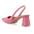 Biamaralyn Slingback Patent - Hot Pink