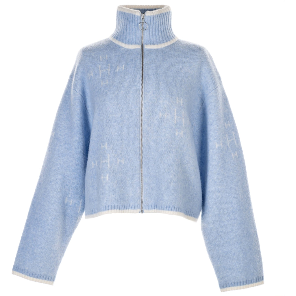 Iben Zip Jacket - Ljusblå