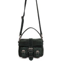 Small Honey Buckle Suede - Dark Green