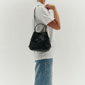 Small Chiara Braided Florence W. Gold - Black