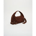 Núnoo Dandy Fringe Suede - Mörkbrun med guld