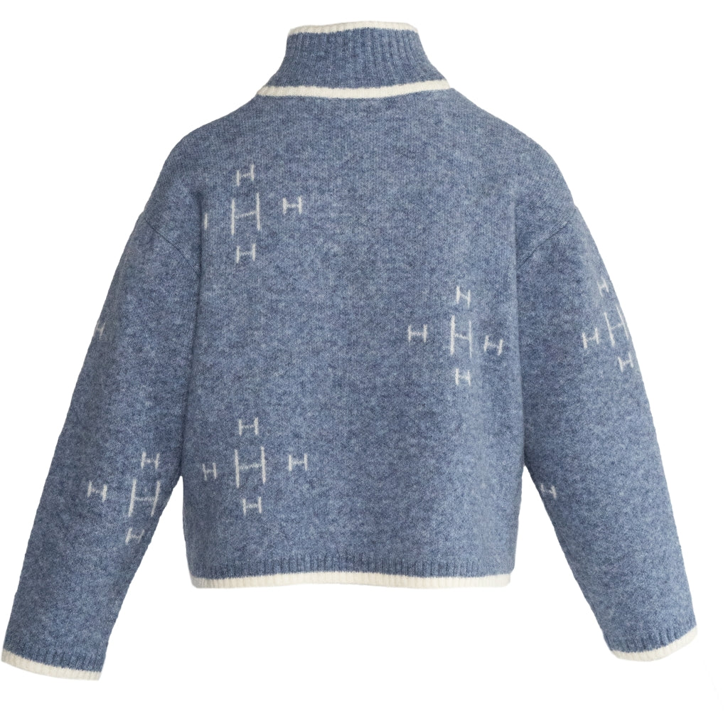 Iben Zip Jacket - Faded Denim
