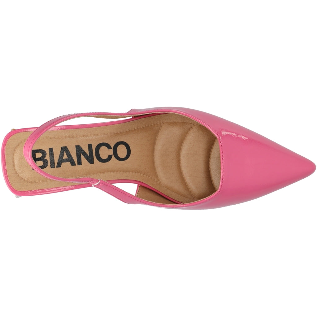 Biamaralyn Slingback Patent - Hot Pink