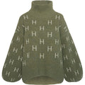 HÉST Fam Short Sweater - Winter Moss
