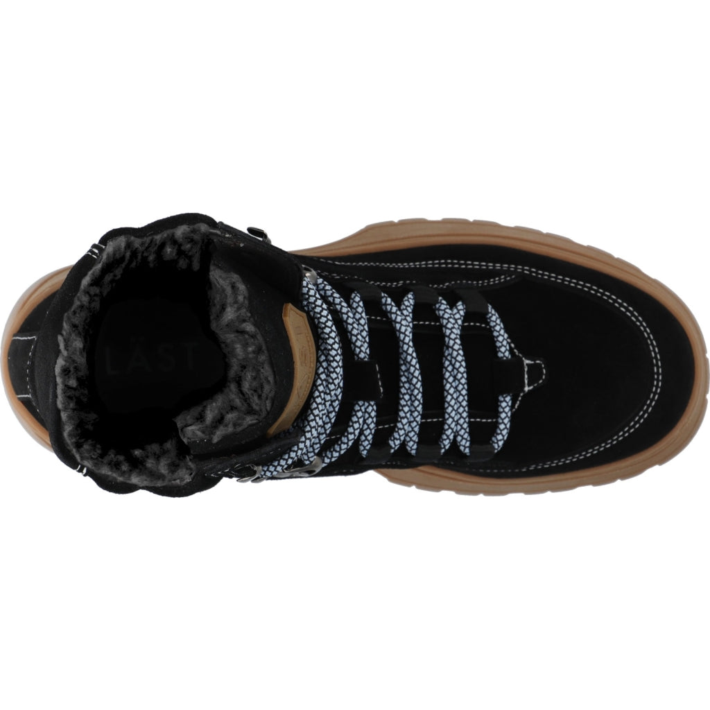 Downhill Leather/Suede - Black/Warm Lining