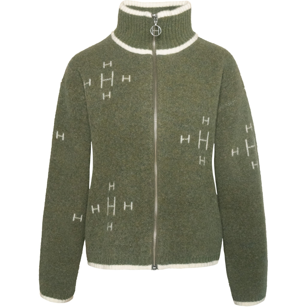 HÉST Iben Zip Jacket - Winter Moss
