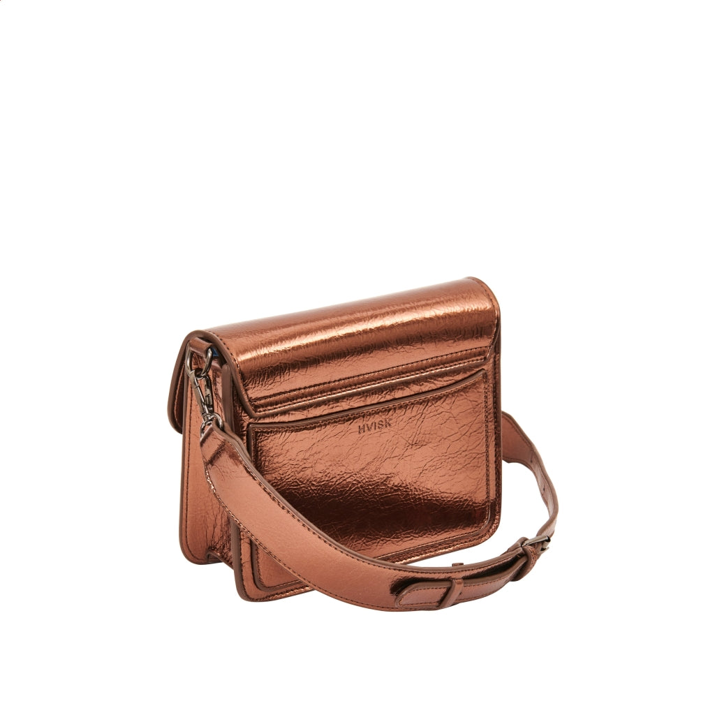 Cayman Pocket Metallic Structure - Sheeny Brown