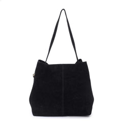 Chiara Suede W. Gold - Black