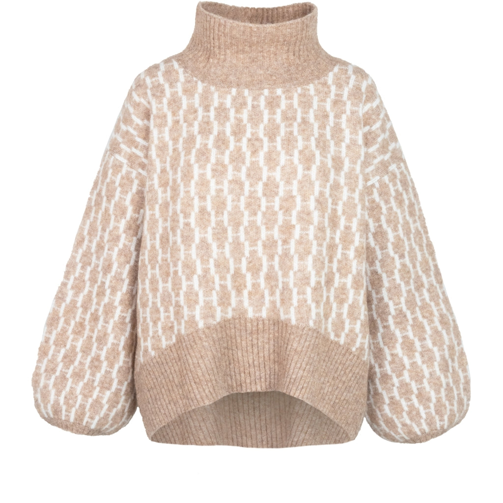 Fam New Pattern - Ljusbrun Melange