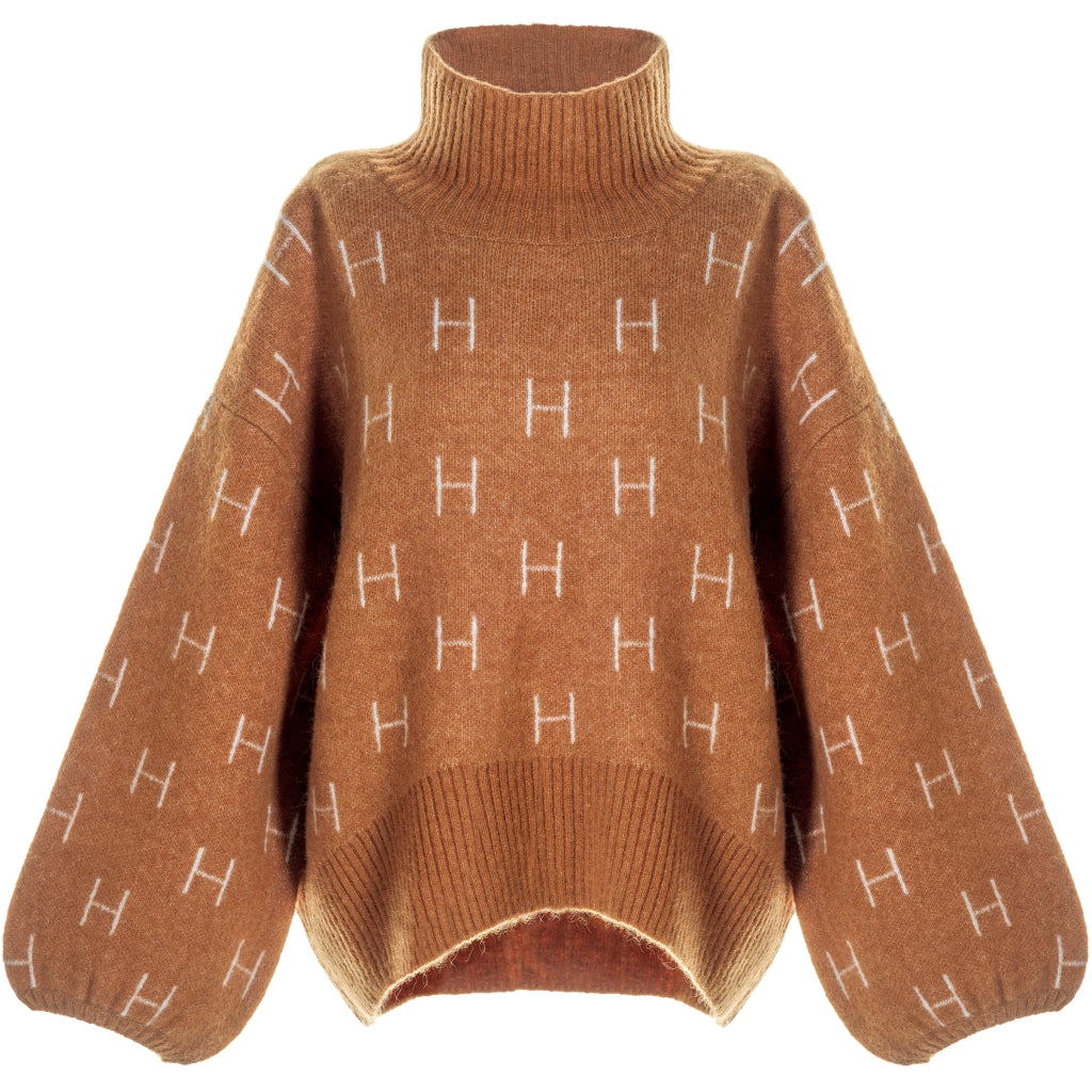 Fam Sweater Short - Leather Brown