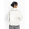 Iben Zip Jacket - White Alyssum