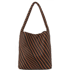 Hobo Braided Soft Structure - Brown Caramel
