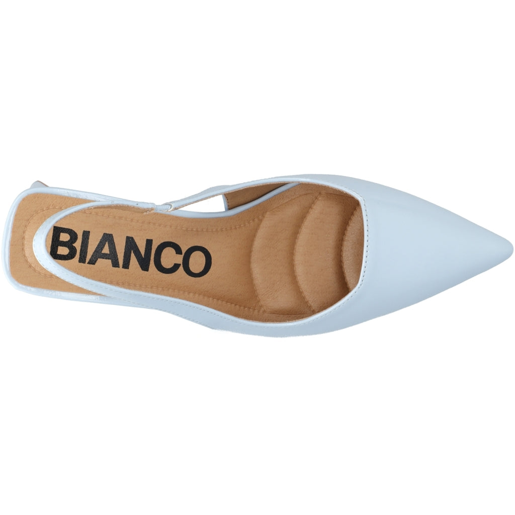 Biamaralyn Slingback Patent - Ljusblå
