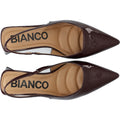 Biamaralyn Slingback Patent - Vinröd