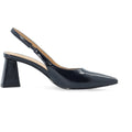 Biamaralyn Slingback Patent - Marinblå