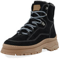Downhill Leather/Suede - Black/Warm Lining