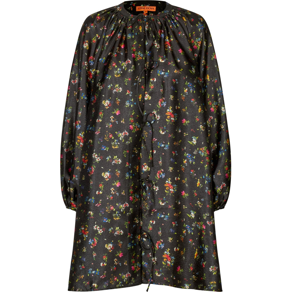 Voluminous Bow Dress - Magnolia Garden