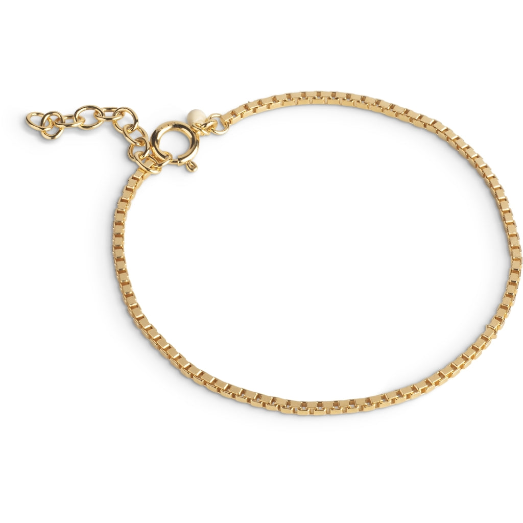 Box Chain Bracelet - Gold