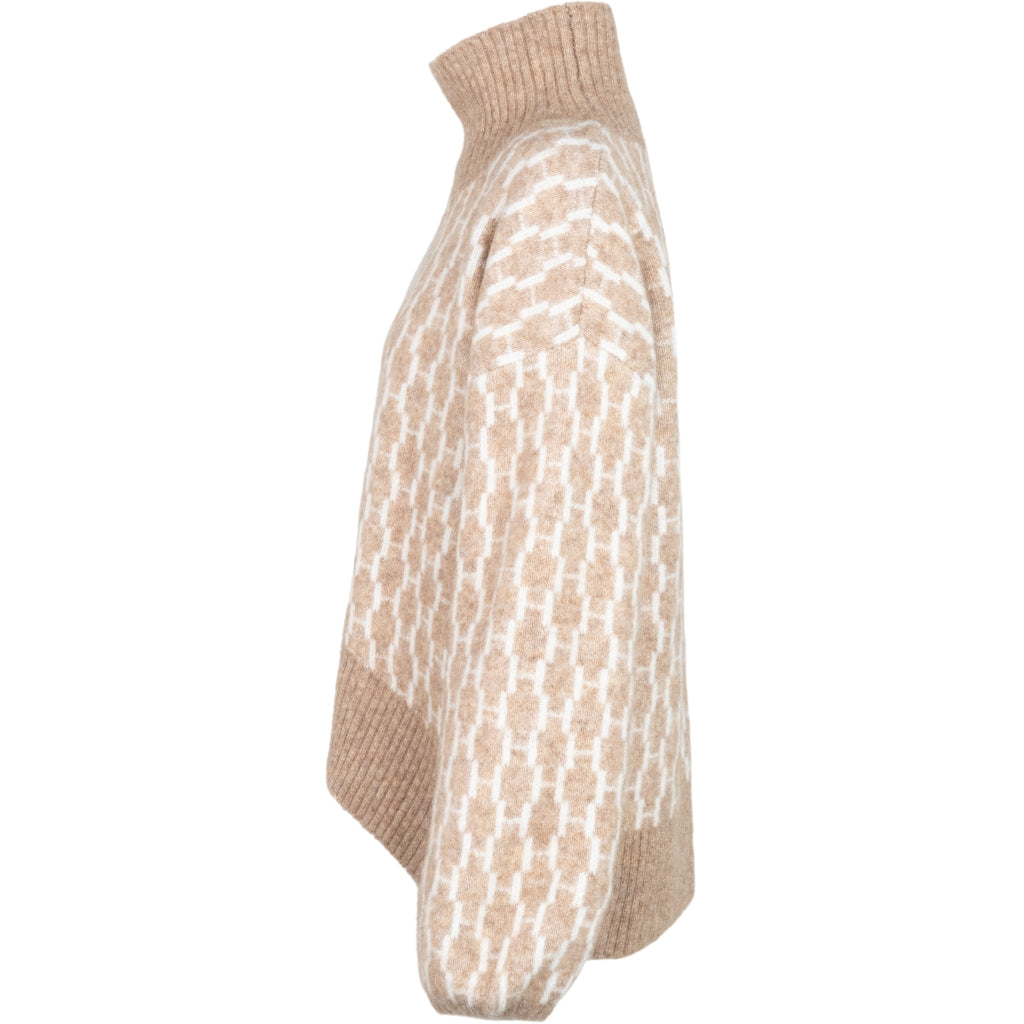 Fam New Pattern - Ljusbrun Melange