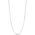 Box Chain Necklace - Silver