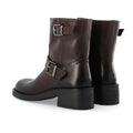 Bianco Biaharper Mid Calf Biker Boot - Chestnut