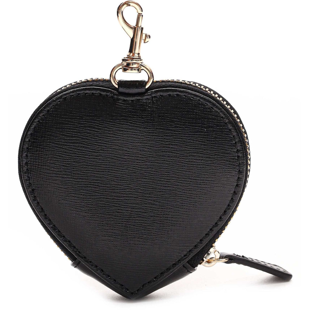 Núnoo Heart Coin Pocket Florence - Svart/Guld