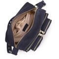 Ellie Suede - Navy med guld