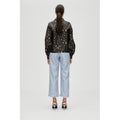Gathered Long Sleeve Top - Magnolia Garden