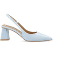 Biamaralyn Slingback Patent - Ljusblå