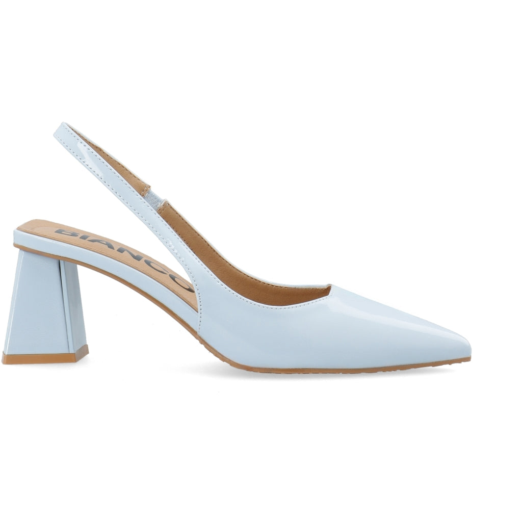 Biamaralyn Slingback Patent - Ljusblå