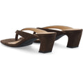 Biaspice Toe Post Faux Suede - Brun