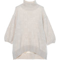 Fam Sweater Long - Bone White