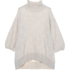 Fam Sweater Long - Bone White