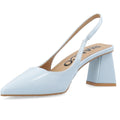 Biamaralyn Slingback Patent - Ljusblå