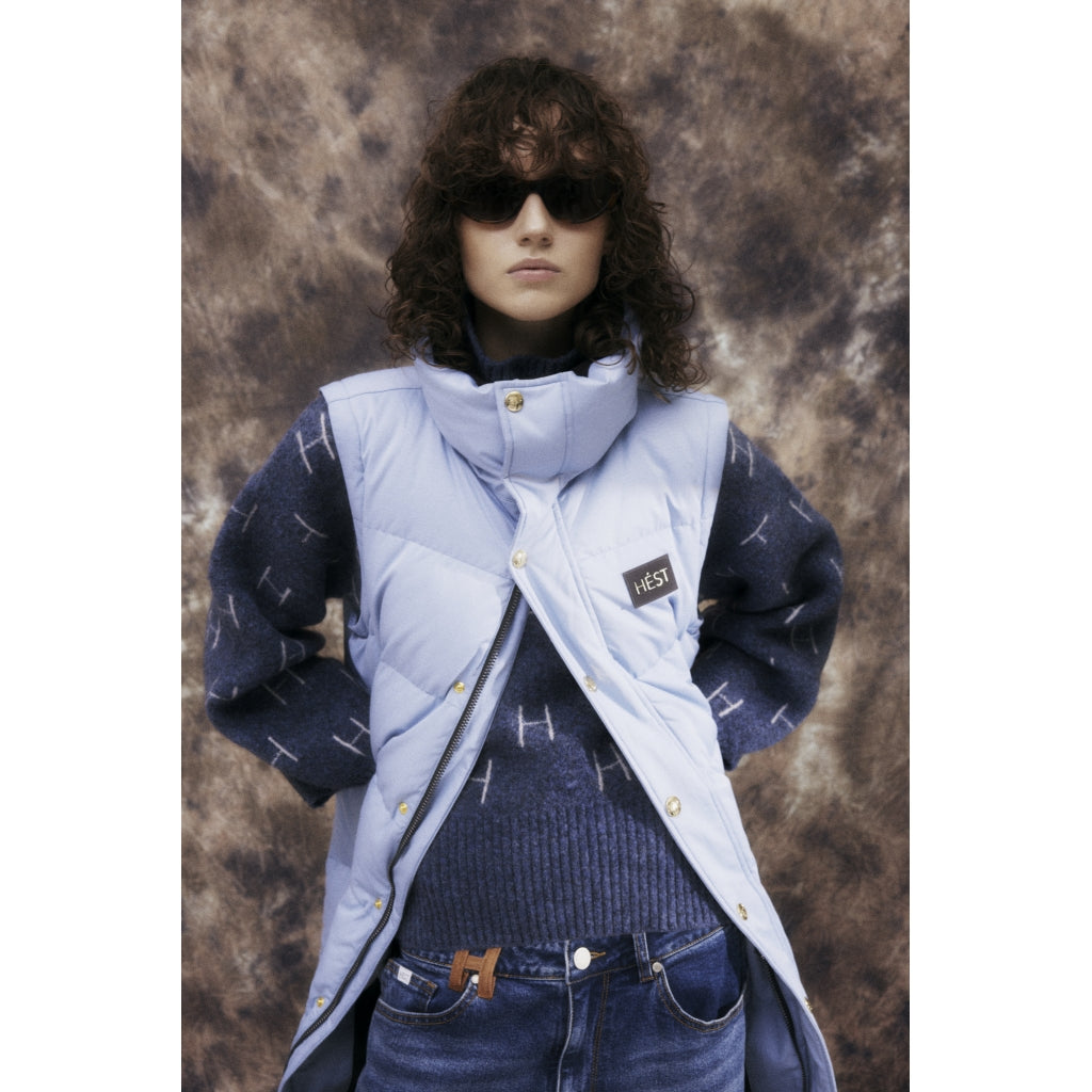 Fam Sweater Short - Blue