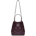 Small Chiara Braided Florence W. Gold - Bordeaux