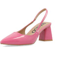Biamaralyn Slingback Patent - Hot Pink