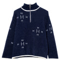 Zip Sweater - Navy