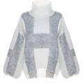 Isa Sweater - Offwhite With Grey